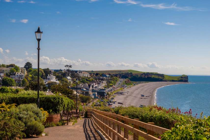 10. Budleigh Salterton Beach