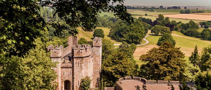 1. Dunster Castle and Watermill 