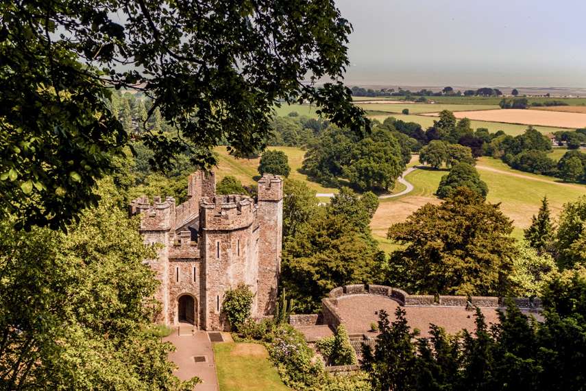 1. Dunster Castle and Watermill 