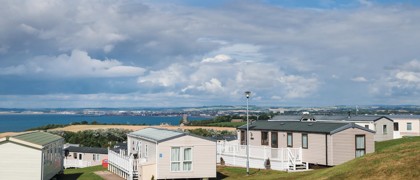 Views of Isle of Arran at Craig Tara