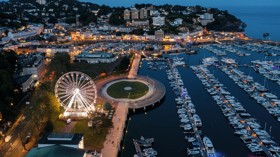 Torquay by night