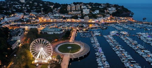 Torquay by night