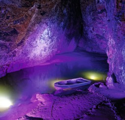 Wookey Holes Caves in Somerset.