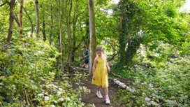 Woodland areas are nature's own playgrounds and the one at Kent Coast is great for exploring