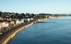 Dawlish, Devon coastline