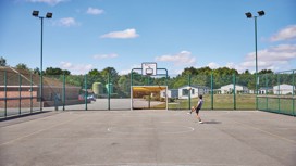 All-weather multi-sports court