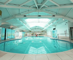 Indoor pool at Weymouth Bay