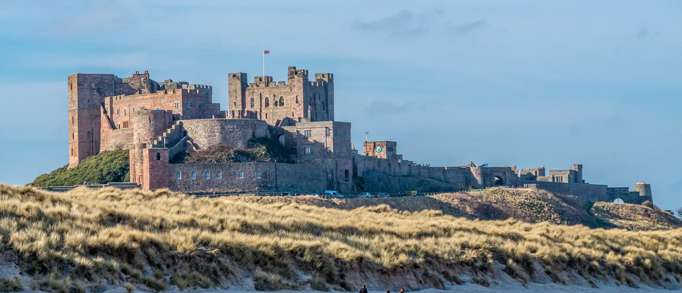 6. Bamburgh Castle Beach, Northumberland