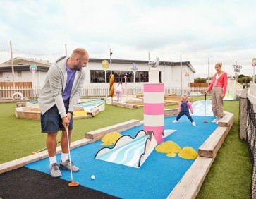 Everyone from tots to grandparents can have a go.