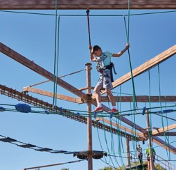 The Aerial Adventure Max at Cleethorpes Beach