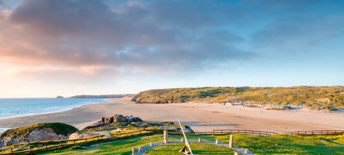The beautiful beaches