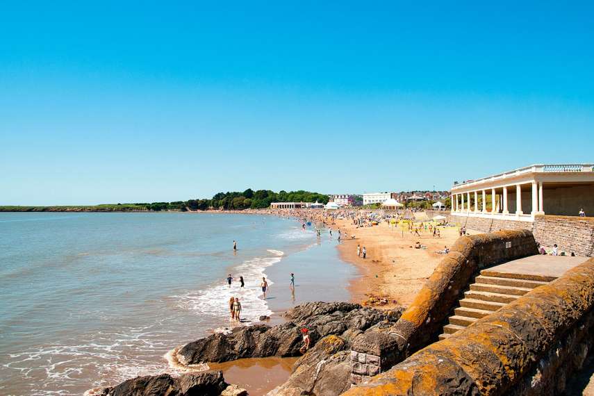 7. Barry Island Beach, Barry, Glamorgan 