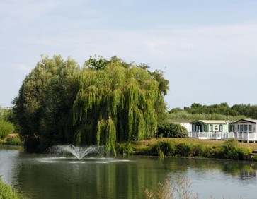 Cleethorpes Beach lakeside caravans
