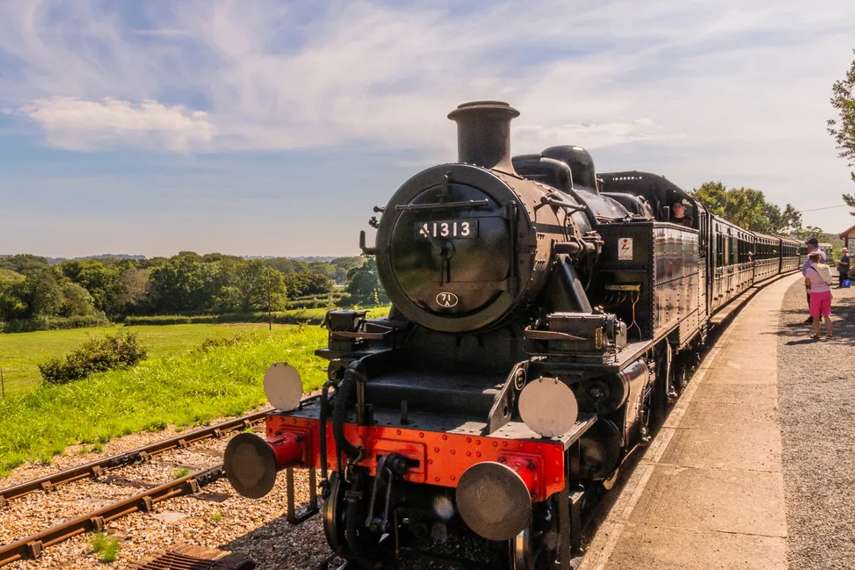8. Lappa Valley Steam Railway  