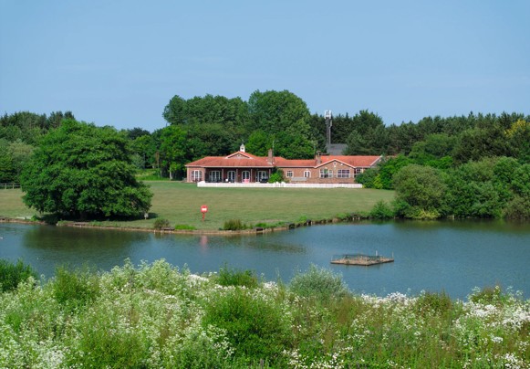 One of the lakes at Far Grange