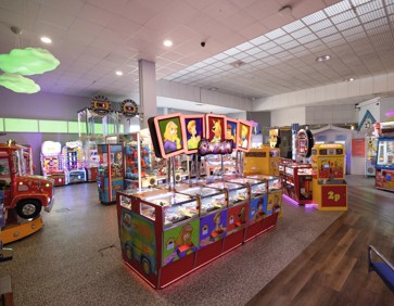 Cashless arcades at Perran Sands