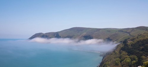  Lynton & Lynmouth Cliff Railway path walking route