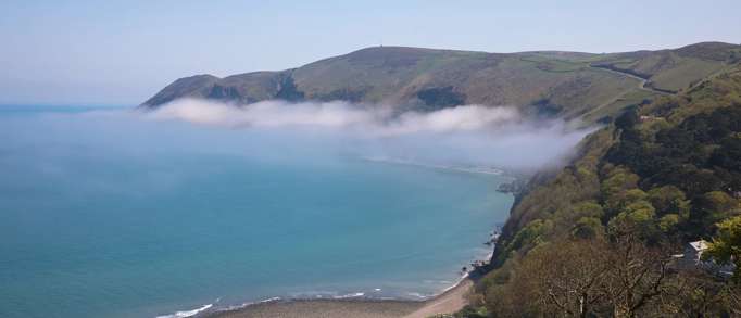  Lynton & Lynmouth Cliff Railway path walking route