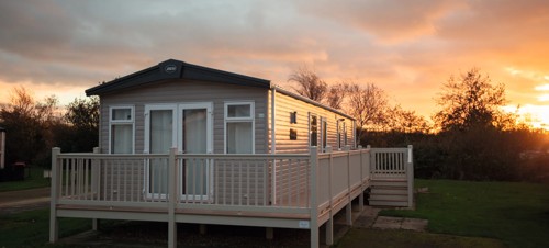 Ash Court caravan development at Cleethorpes Beach