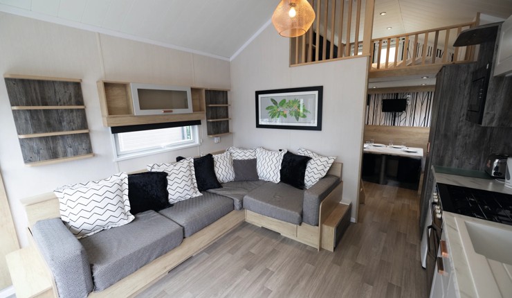 Representation of the dining area in a Pod