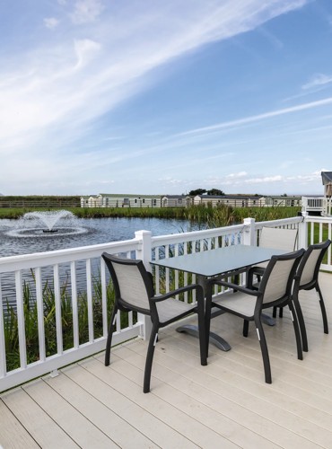 Representation of the view a Signature Gold caravan at Doniford Bay