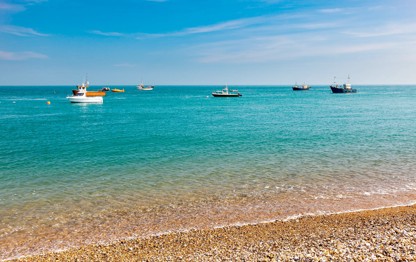 The beautiful coastline at Selsey, Sussex