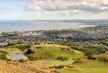 Aerial view of Musselburgh