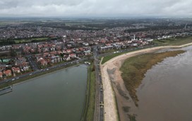 Lytham St Annes from above