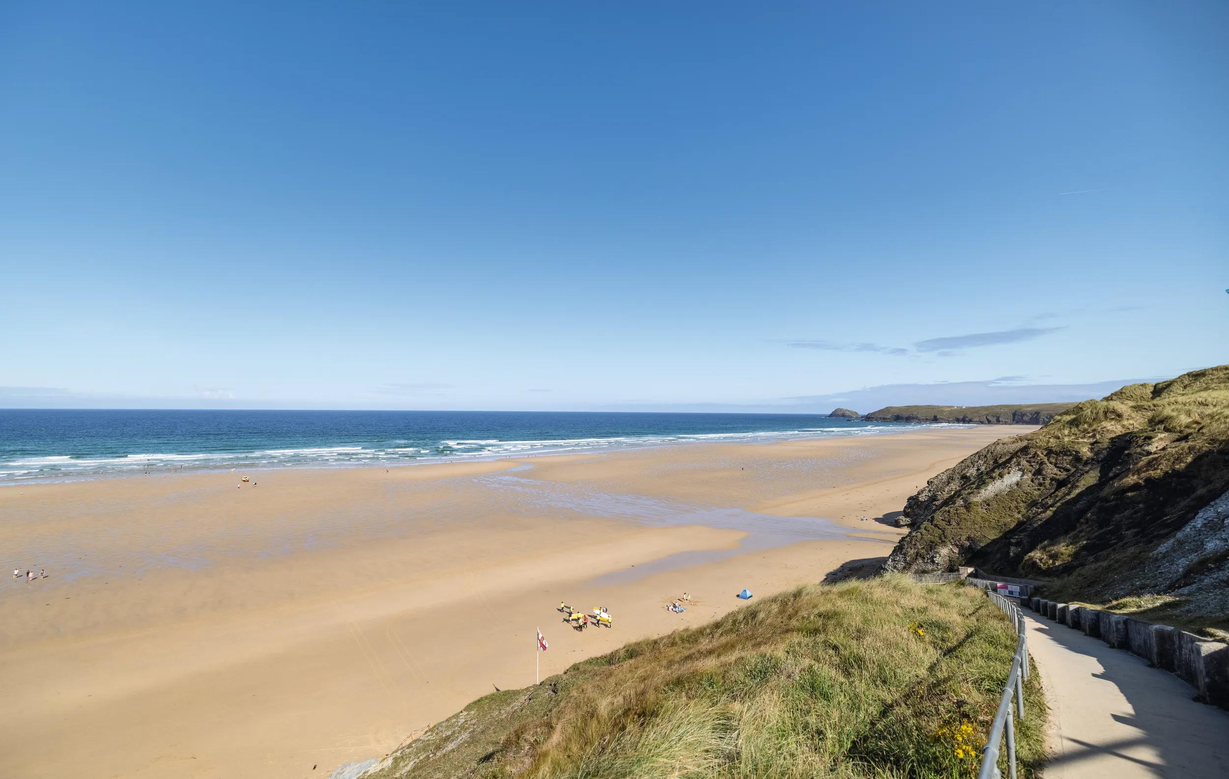 Perran Sands Caravan Holiday Park In Perranporth