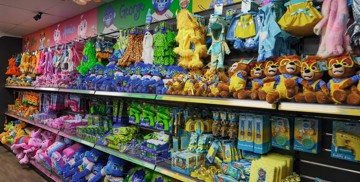 Buying essentials at the Mini Market