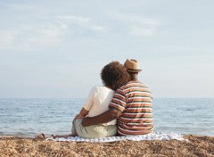 The pebble beach at Bowleaze Cove