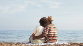 The pebble beach at Bowleaze Cove