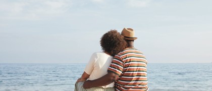 The pebble beach at Bowleaze Cove