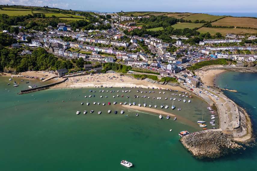 Harbour Beach, New Quay 