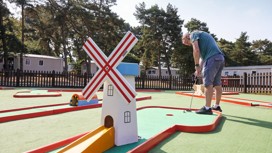 Crazy golf at Wild Duck