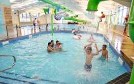 Indoor pool at Golden Sands