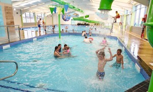 Indoor pool at Golden Sands