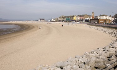 Morecambe Bay in the Lake District.