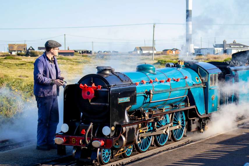 7. Romney, Hythe and Dymchurch Railway - starts at Hythe