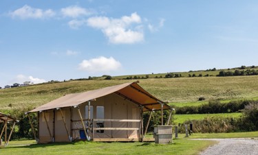 Safari tents at Haven.