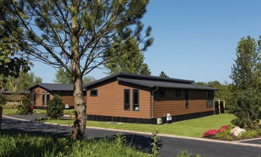 Representation of a Diamond Lodge exterior