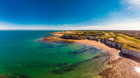 Margate beach, Devon