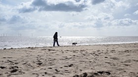 Skegness Beach walk