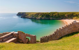 Barafundle Bay Beach