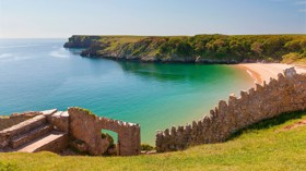 Barafundle Bay Beach