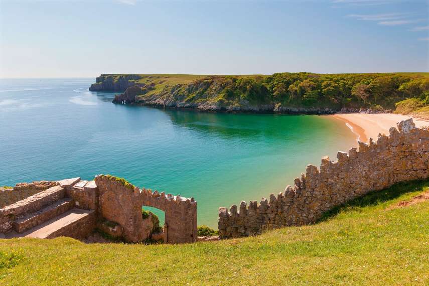 2. Barafundle Bay, near Stackpole, Pembrokeshire