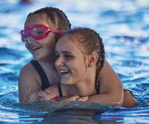 Indoor pool at Combe Haven