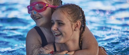 Indoor pool at Combe Haven