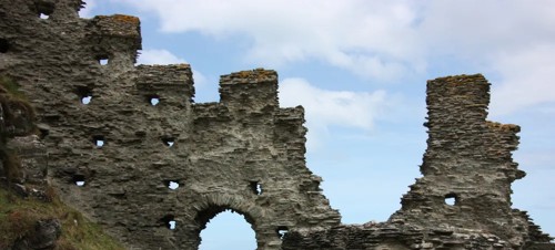 11. Tintagel Castle 