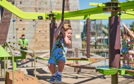 Mini Aerial Adventure at Hafan y Mor